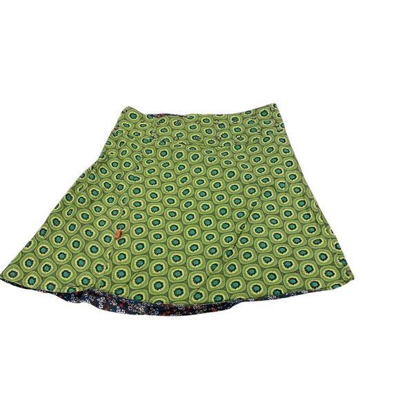 Lingam Womens Reversible Adjustable Button Waist Boho Unique Skirt OS Spain - Picture 4 of 6